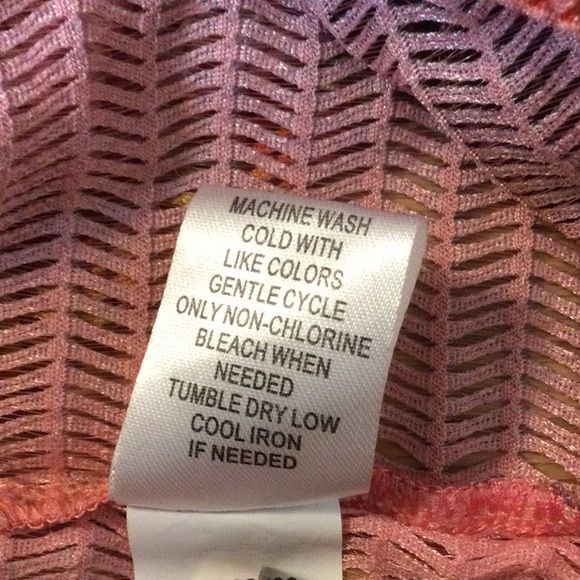 M Live and Let Live Beach colorful coverup - Picture 16 of 16